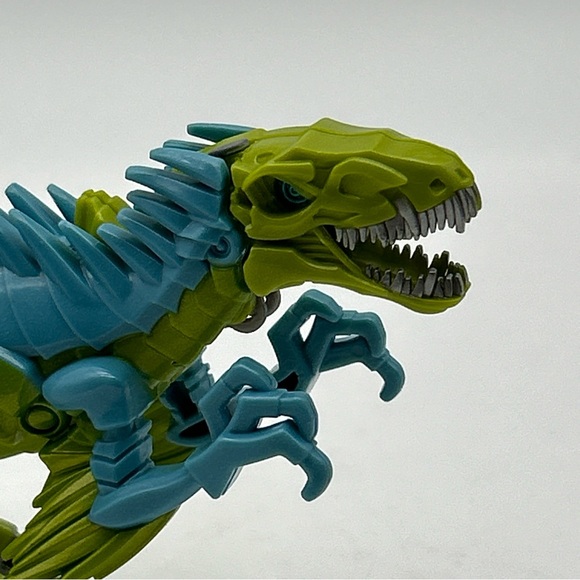 SLASH Age of Extinction Transformers 2014 One Step Changer Dinobot RARE Figure - Picture 6 of 15